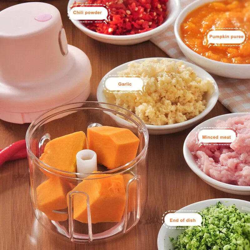 Single Bowl Electric Mini Grinder Food Chopper | Best Quality Food Chopper ( Random Color ) - 250 ml